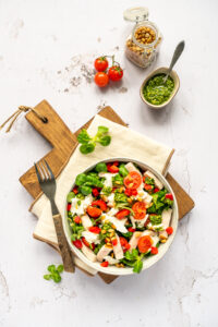 Snelle Lunchsalade Met Pesto En Kip Brenda Kookt