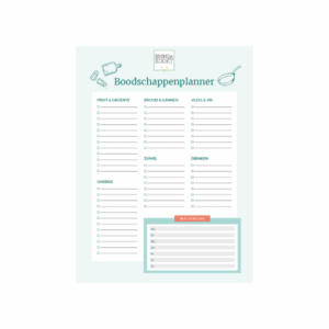 Boodschappenplanner