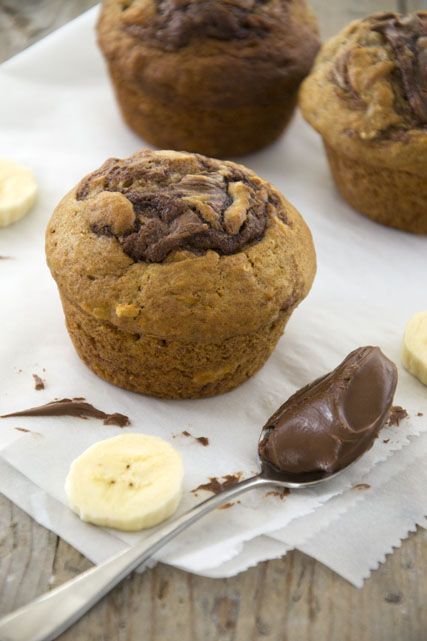 Banaan nutella muffins 03