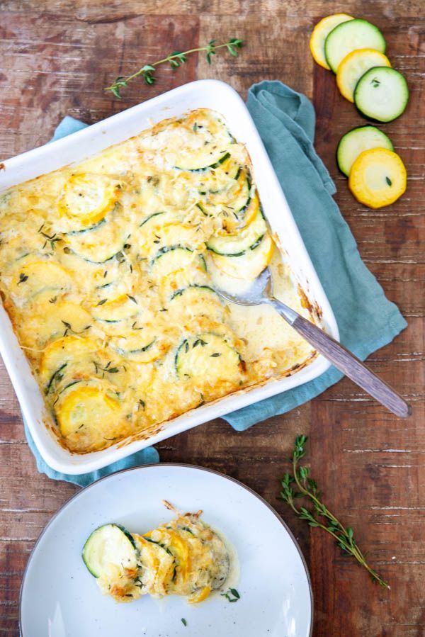 Gegratineerde Courgetteschotel - Brenda Kookt