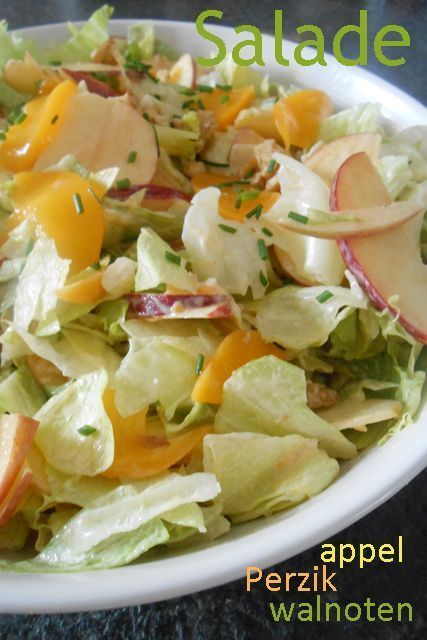 Salade met perzik en appel 2 txt