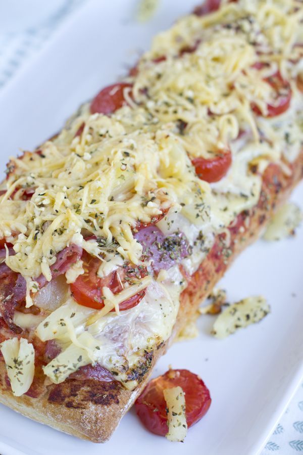 Snel pizzabrood