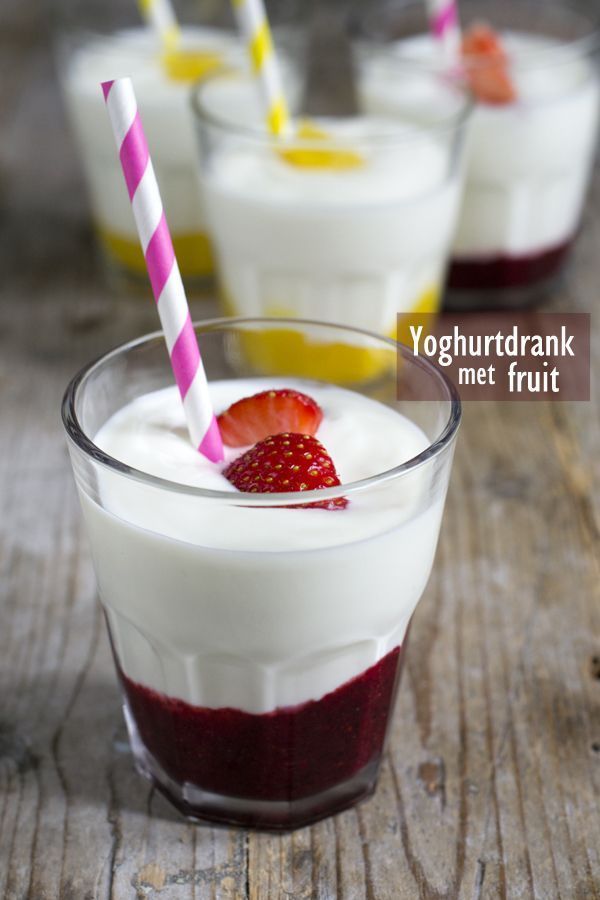 Yoghurtdrank met fruit txt