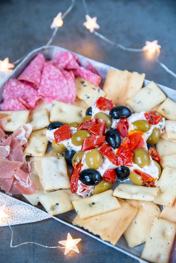Anti pasti borreldip met roomkaas