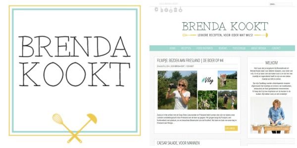 Brenda Kookt nieuwe website