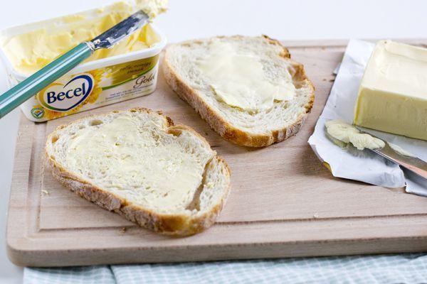 Margarine en roomboter