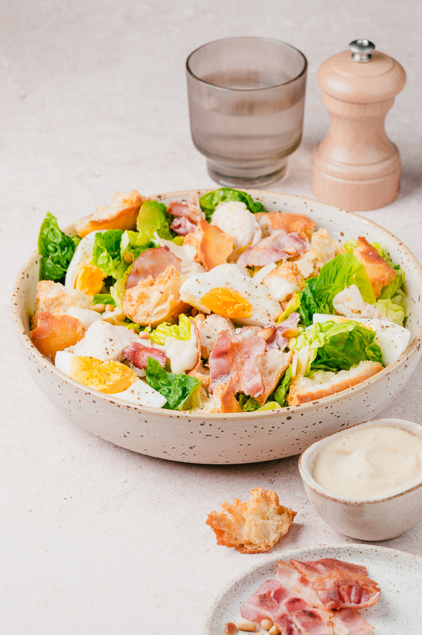 Caesar salad recept