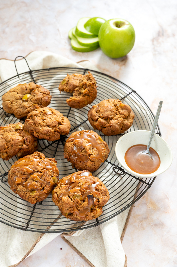 Appelkoeken met karamel