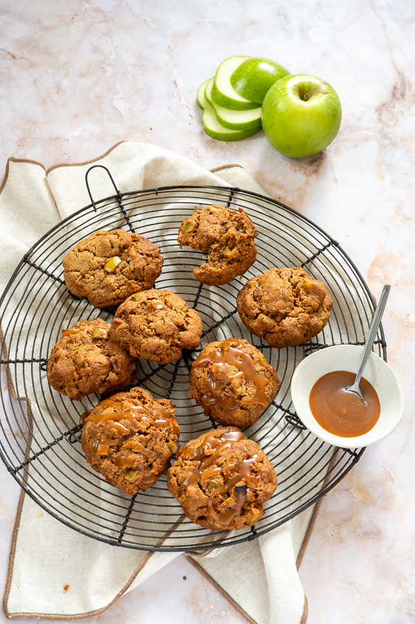 Appelkoeken met karamel