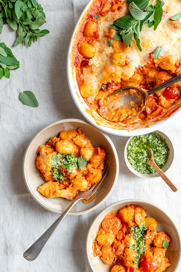 gnocchi ovenschotel vegetarisch