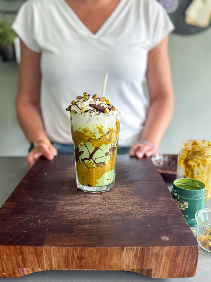 Pistache Matcha Milkshake