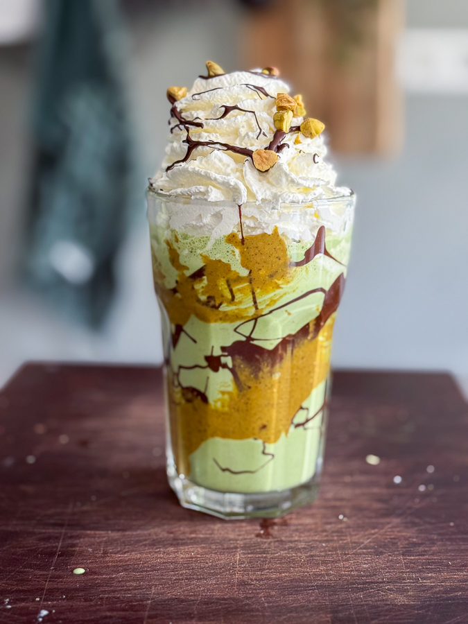 Pistache Matcha Milkshake