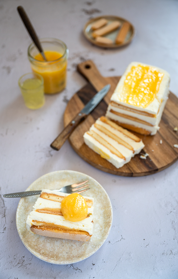 Tiramisu ijstaart met limoncello