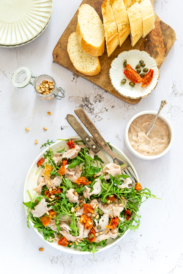 Vitello tonnato salade