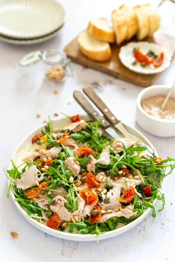 Vitello tonnato salade