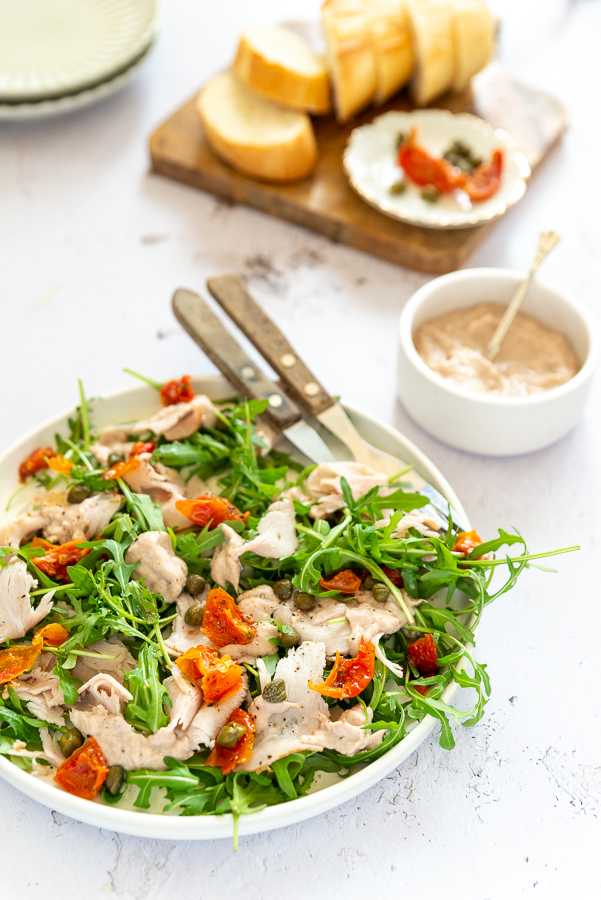 Vitello tonnato salade