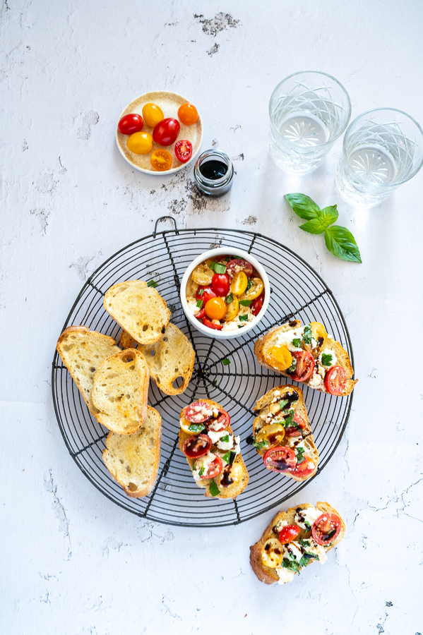 Bruschetta caprese 