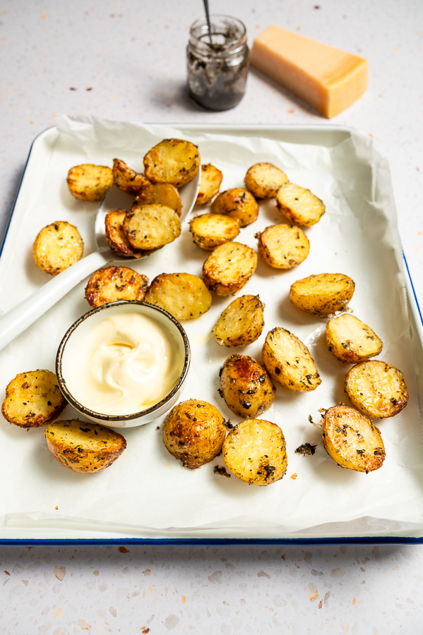 Truffelaardappeltjes met Parmezaan