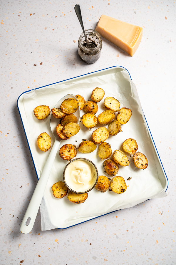 Truffelaardappeltjes met Parmezaan