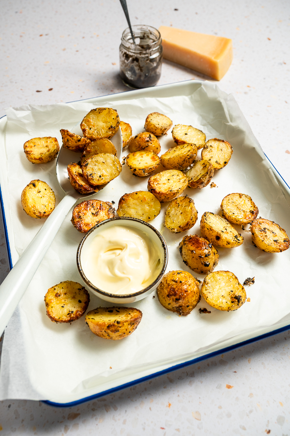 Truffelaardappeltjes met Parmezaan