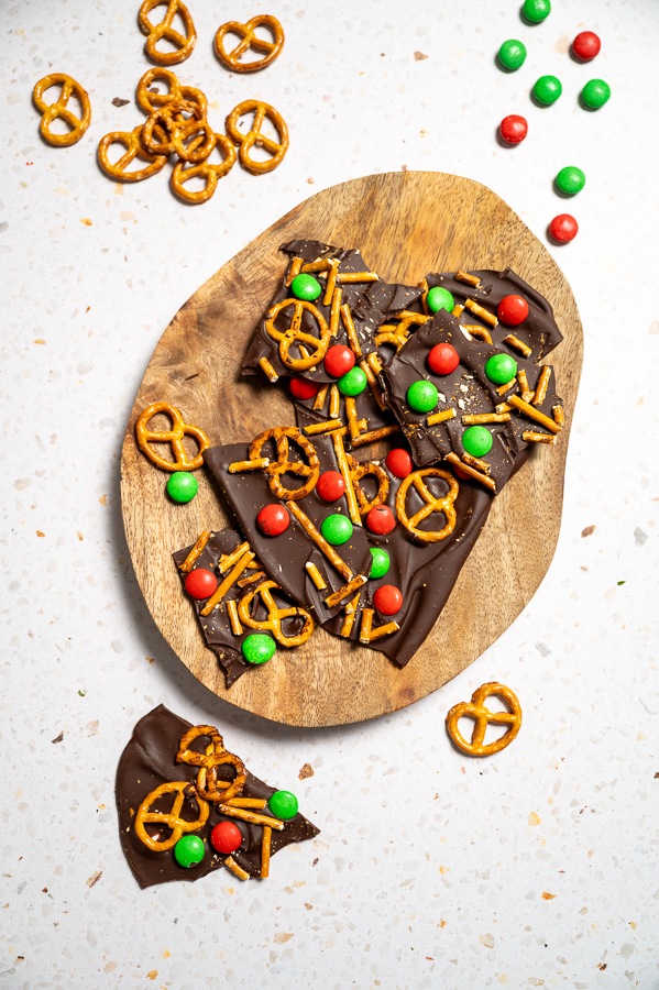 Breekchocolade met M&M's