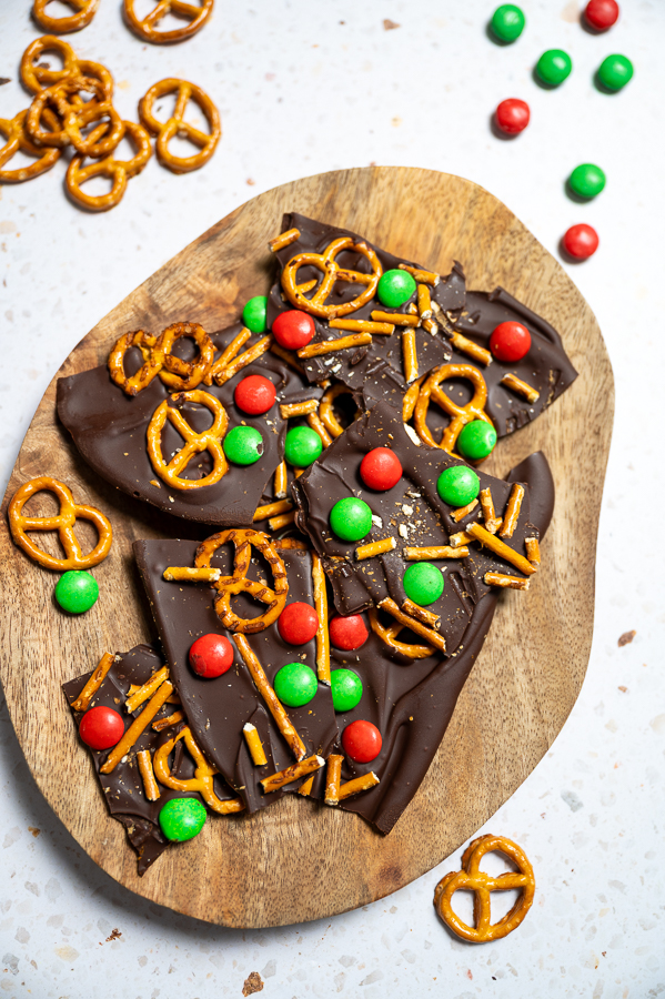 Breekchocolade met M&M's