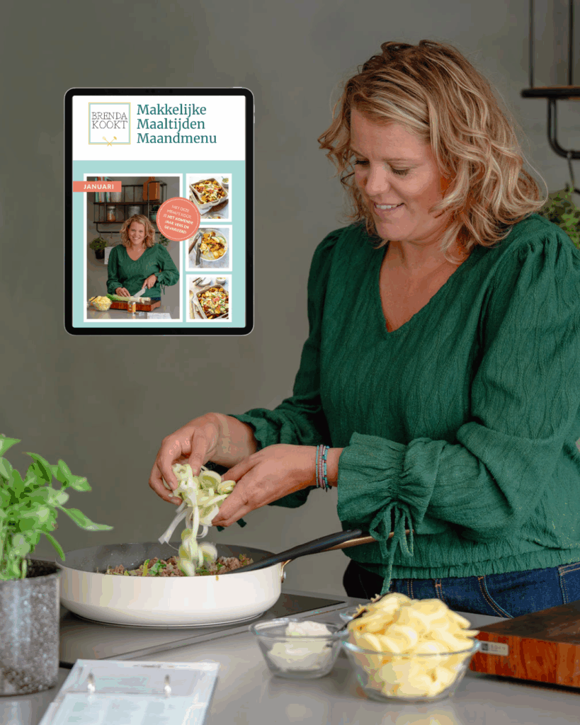 Makkelijke maaltijden maandmenu