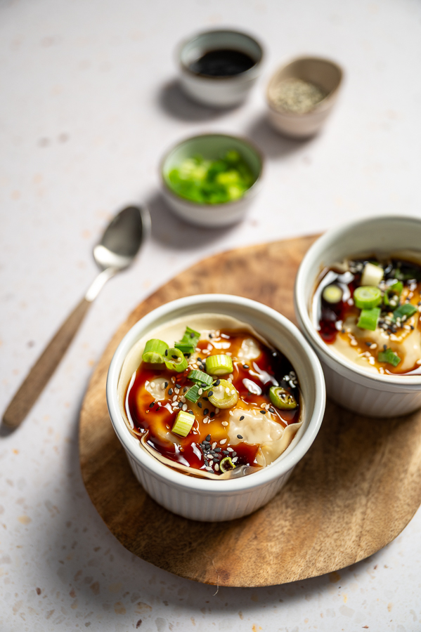 Gyoza lasagne met ketjap