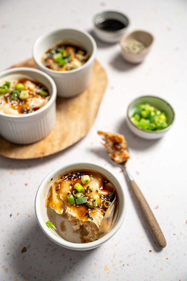 Gyoza lasagne met ketjap