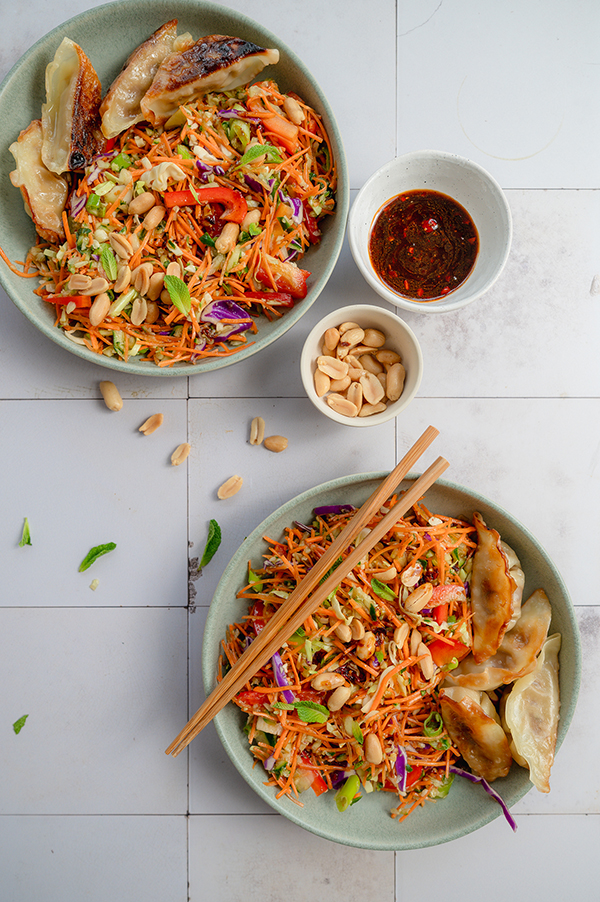 Gyoza salade