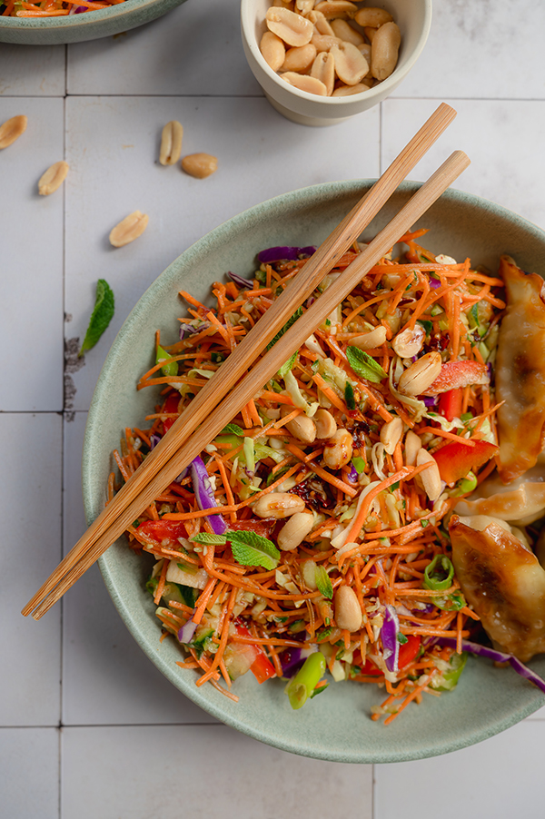 Gyoza salade