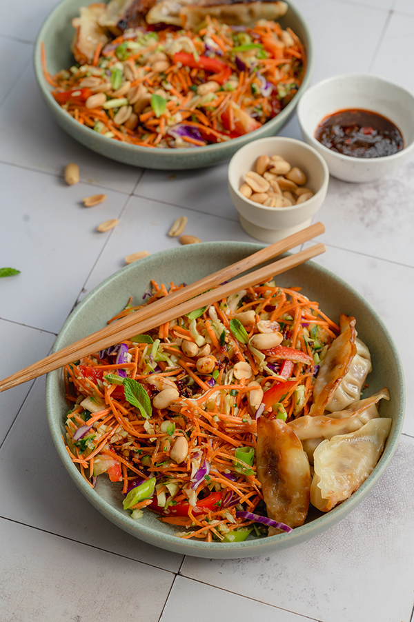 Gyoza salade
