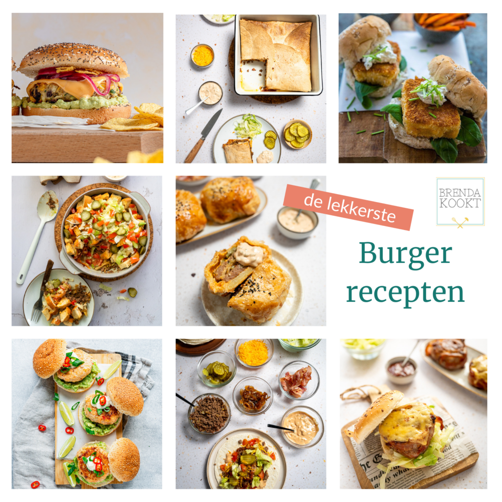 hamburger recepten van Brenda Kookt - de lekkerste hamburgers