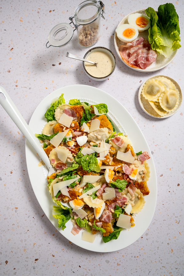 Ravioli Caesar Salade