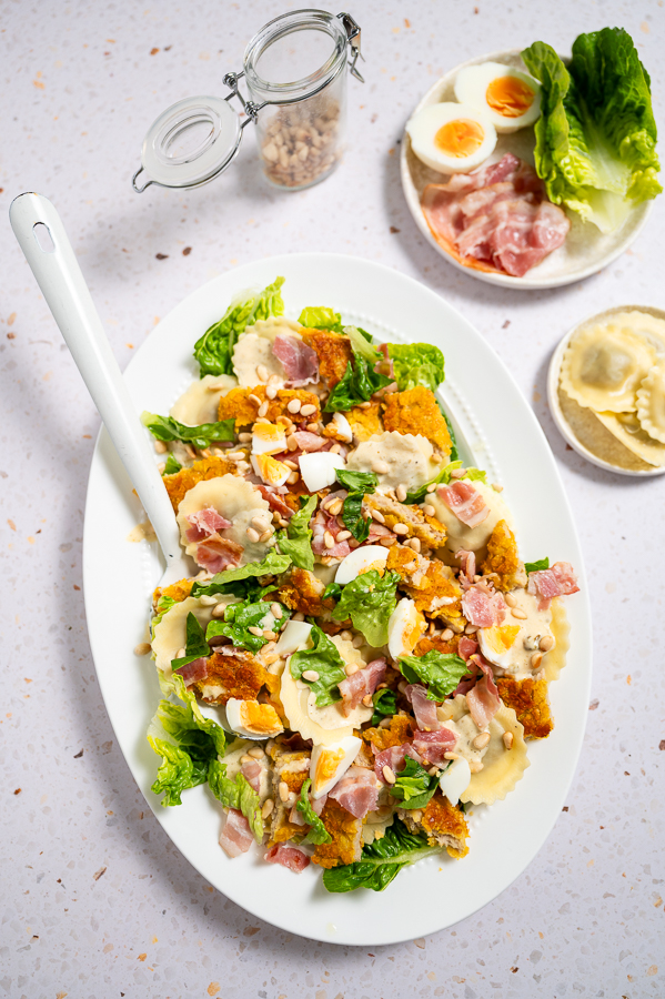 Ravioli Caesar Salade