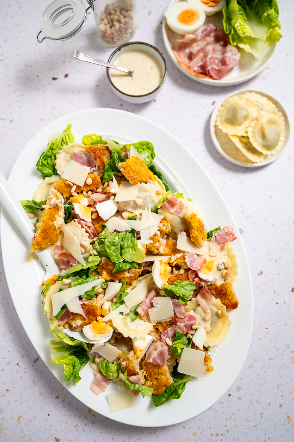 Ravioli Caesar Salade
