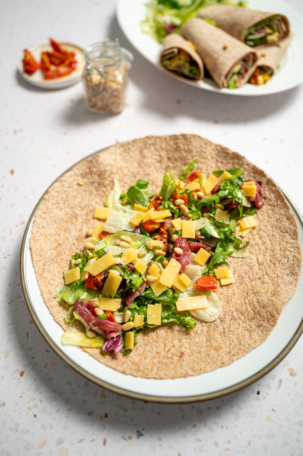 Carpaccio wraps