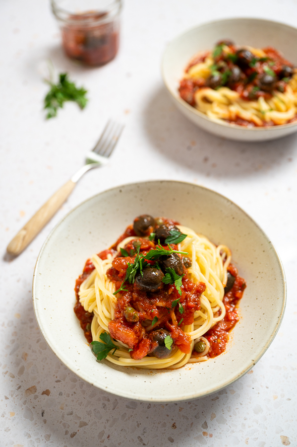 Pasta puttanesca
