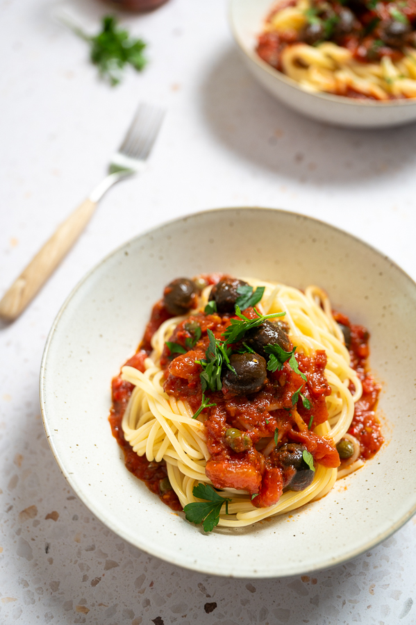Spaghetti putanesca