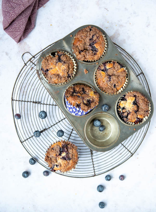 Blueberry muffins van Starbucks