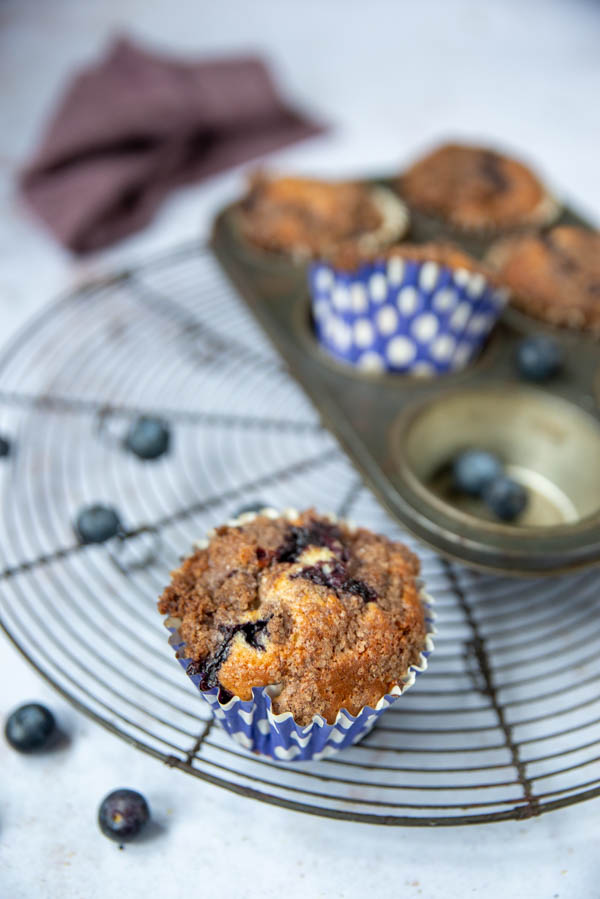 Blueberry muffins van Starbucks