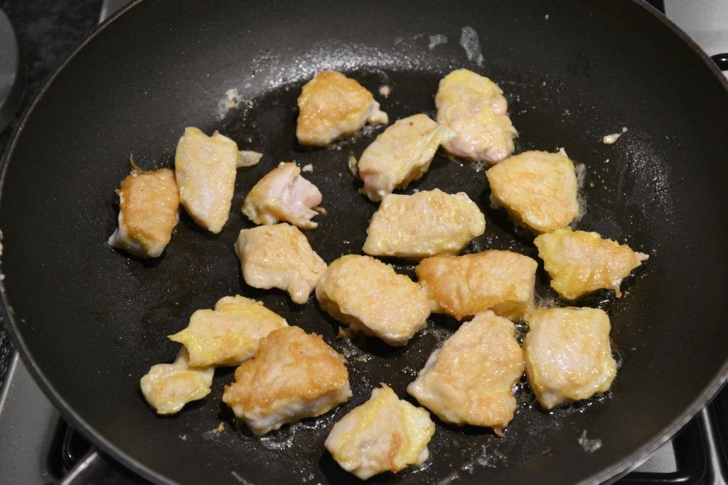 De krokante kip met honing en mosterd 
