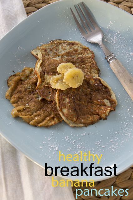 Healthy pancakes, Bananen pannenkoekjes