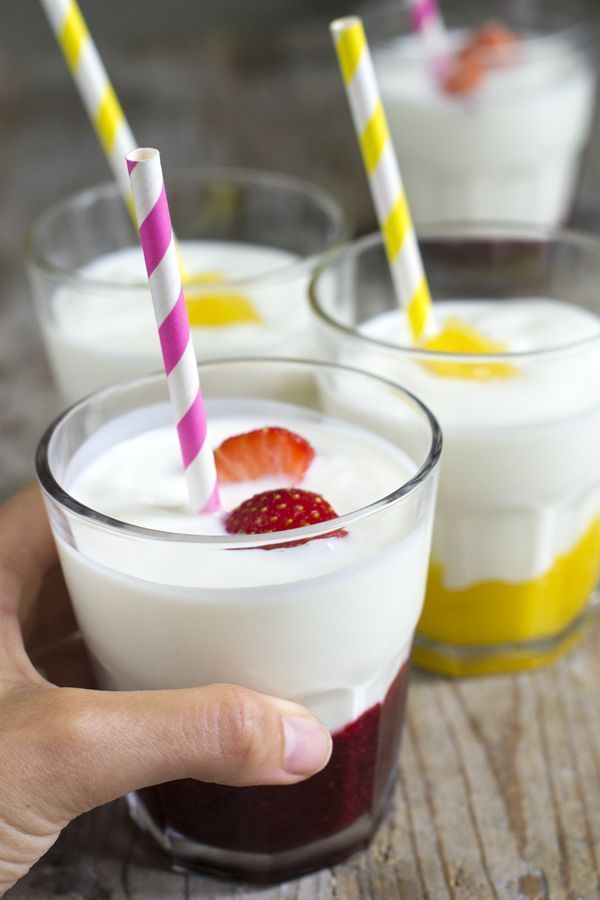 Yoghurtdrankje met fruit Brenda Kookt!