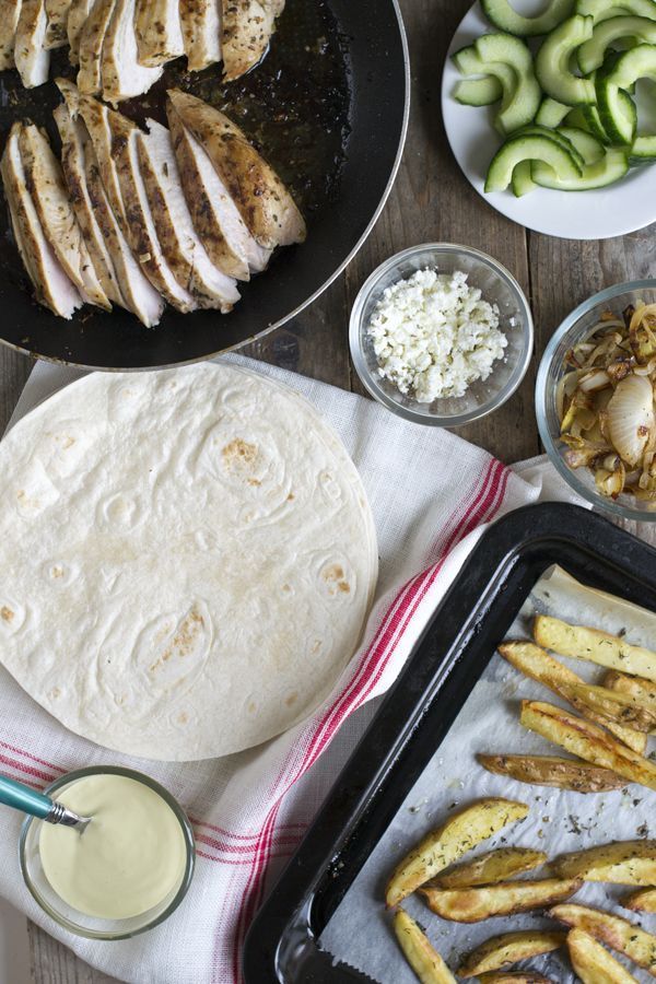 Kip Wrap Gyros Style Brenda Kookt!