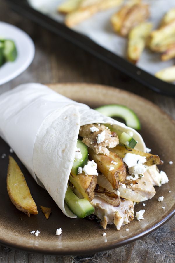 Kip Wrap Gyros Style Brenda Kookt!