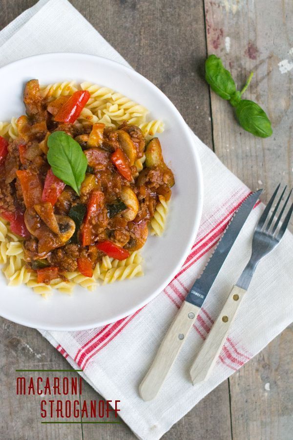 Macaroni Stroganoff Brenda Kookt!