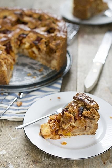 Appeltaart Met Abrikozen Brenda Kookt