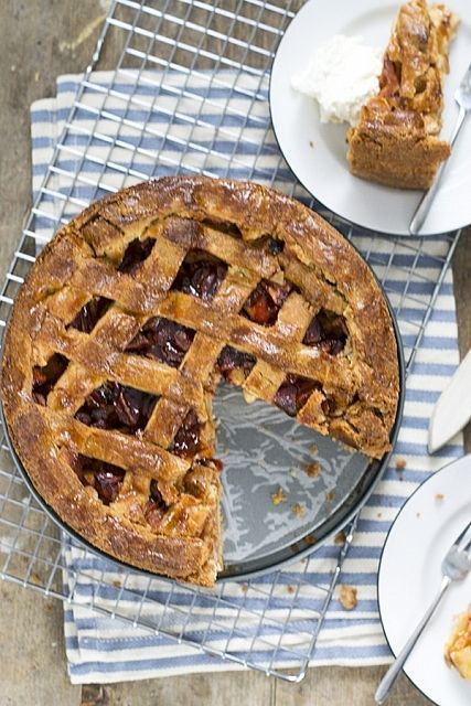 Appeltaart Met Abrikozen Brenda Kookt