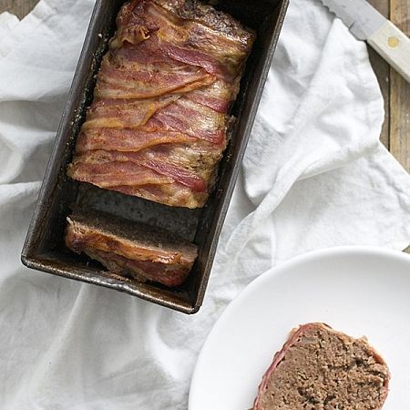 Gehaktbrood met spek snel recept